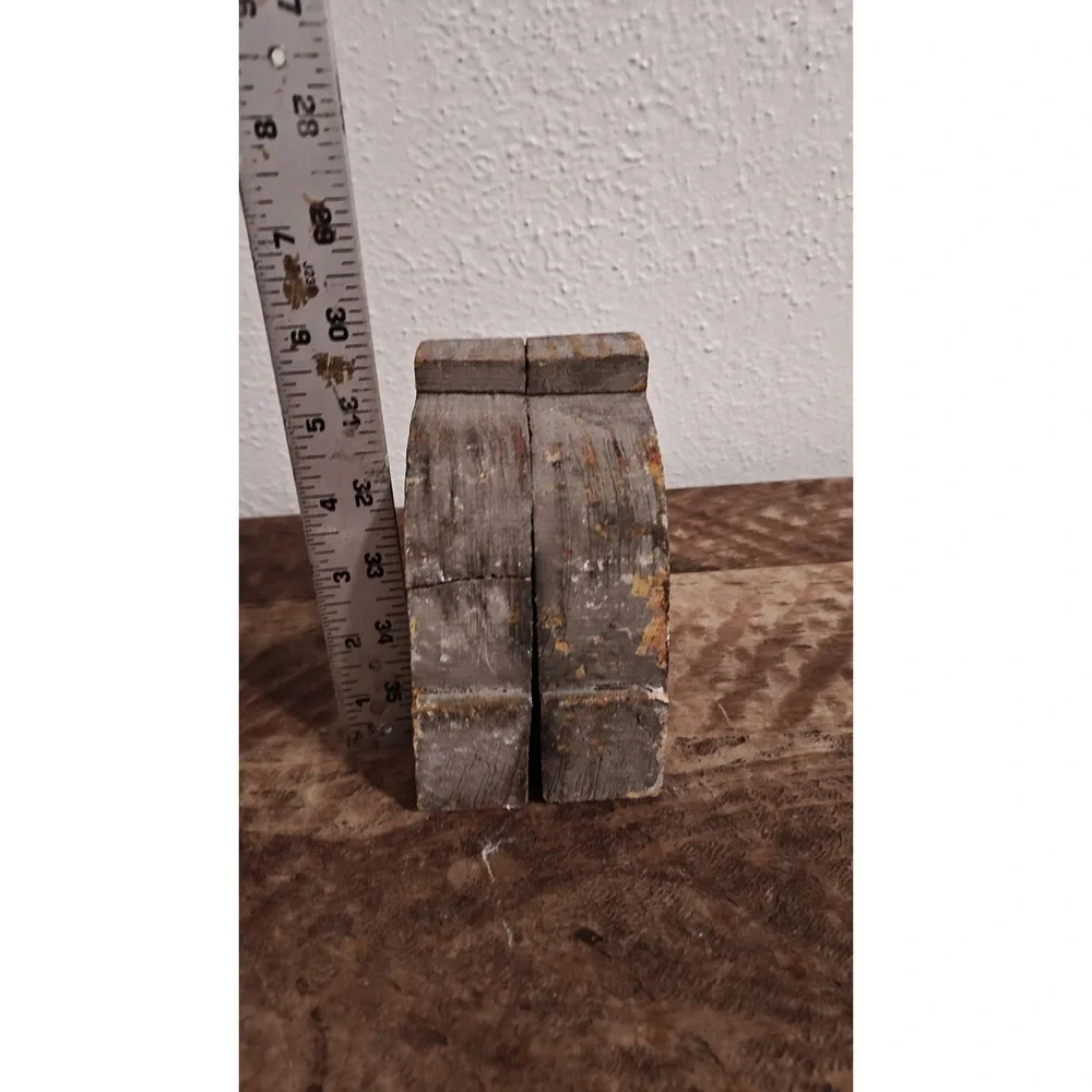 Antique Primitive Salvaged Corbels